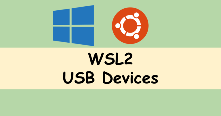 Connect a USB device to WSL without admin privilege | Technical Feeder