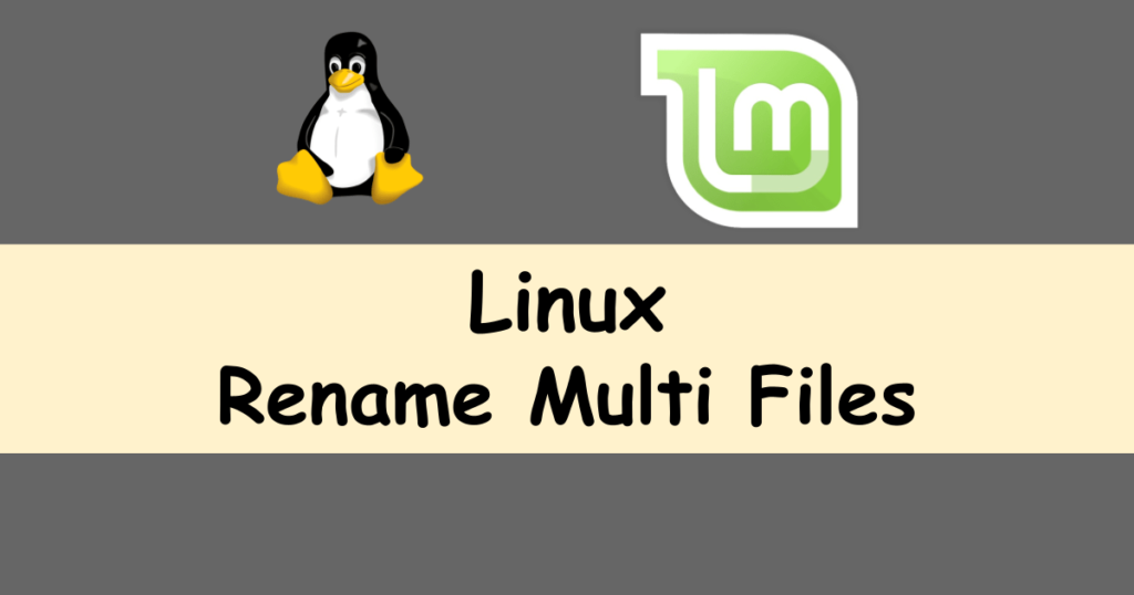 Linux How to rename multiple files at once | Technical Feeder