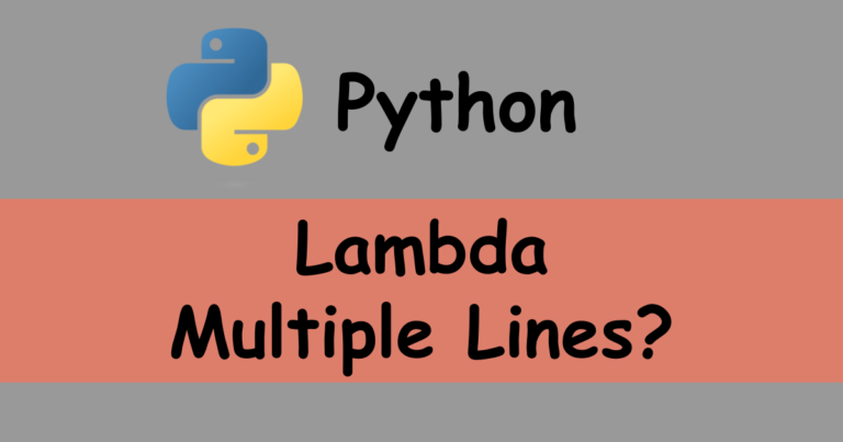 Python Use lambda to create a function for simple logic | Technical Feeder